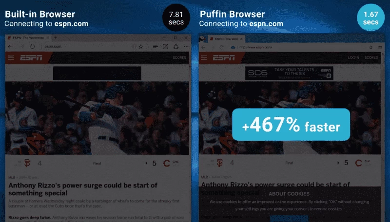 Puffin Browser — Screenshot 2